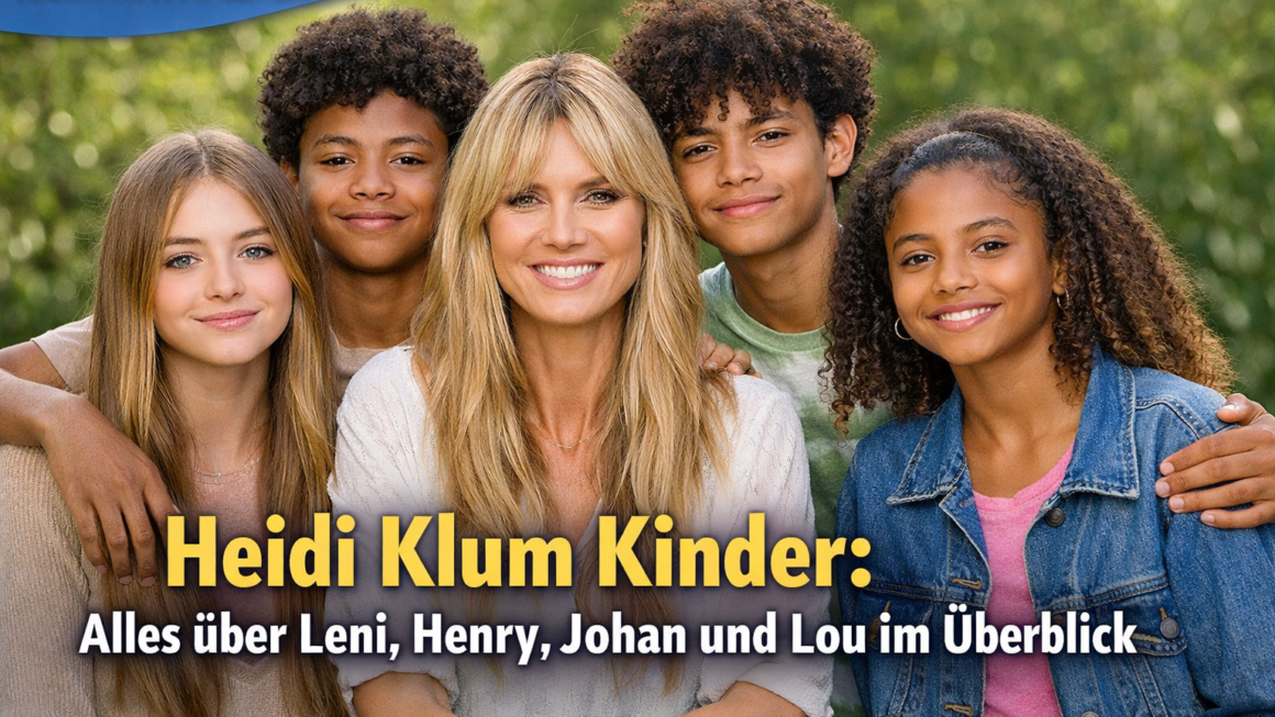 Heidi Klum Kinder: Alles über Leni, Henry, Johan und Lou im Überblick